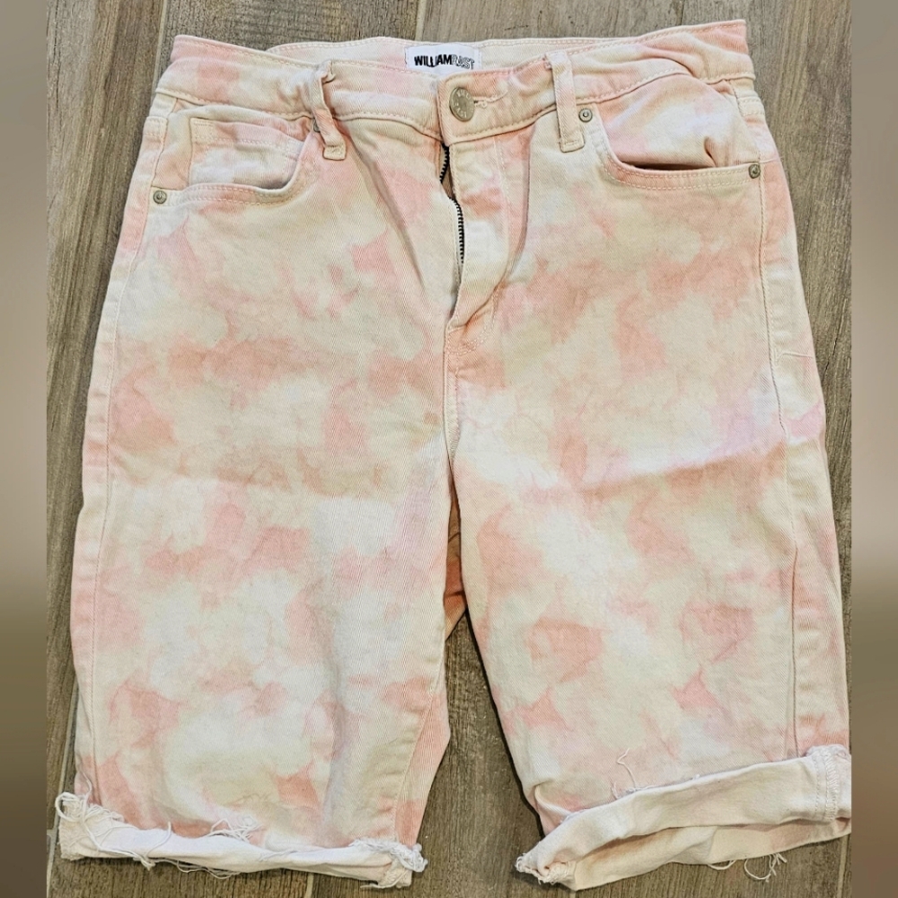 WILLIAM RAST PINK TYEDYE SHORTS
